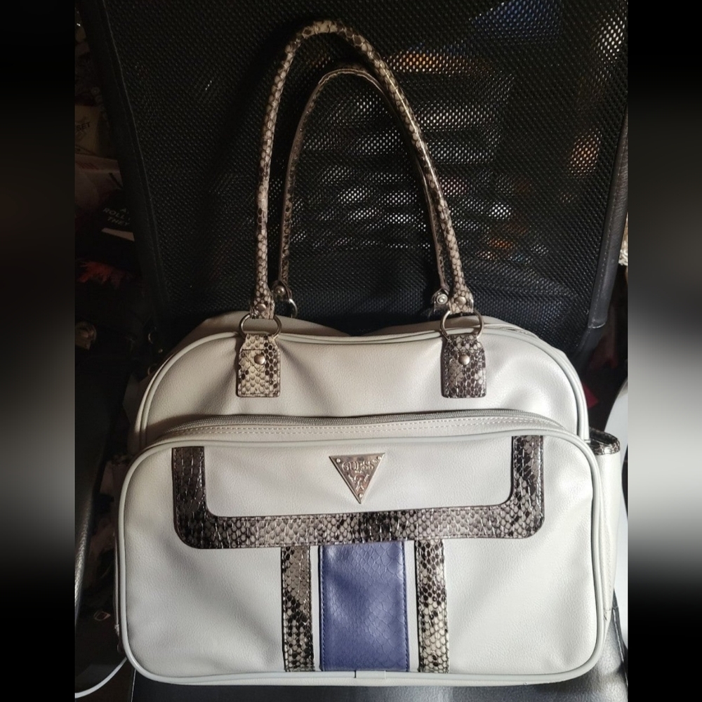 Guess Overnight Diaper/Travel/Gym Bag Tote